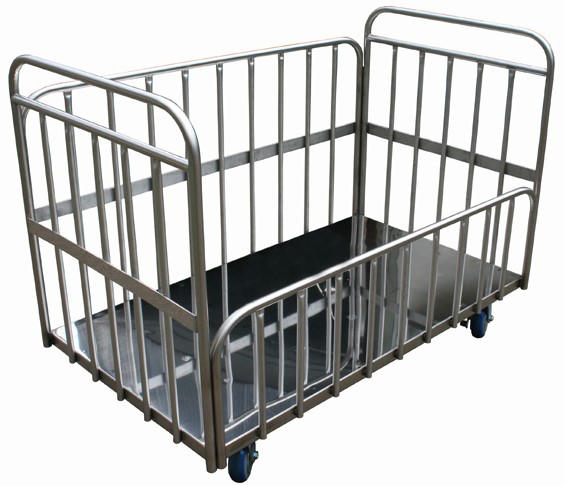 스테인레스 바스켓카트