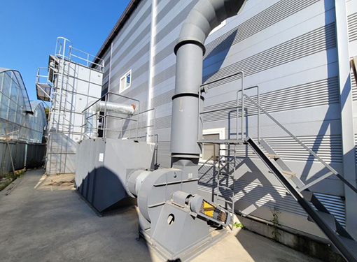 환기, 집진장치 설치